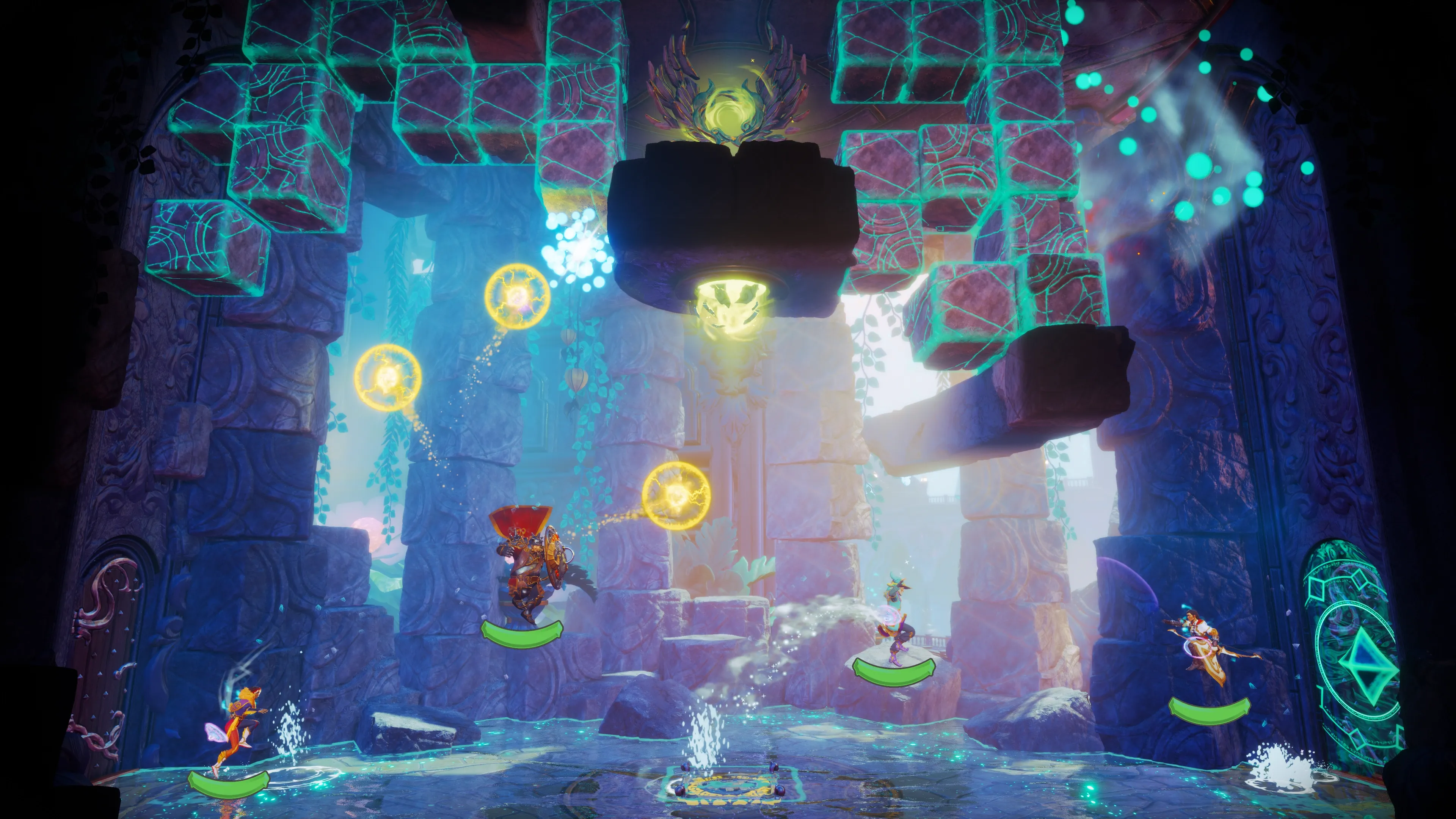 Trine 6 Co-op puzzle